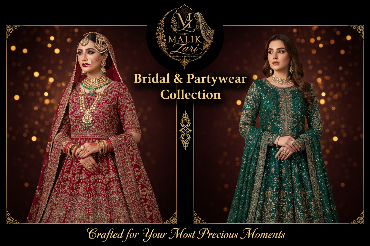 Malik Zari Banner with Logo
