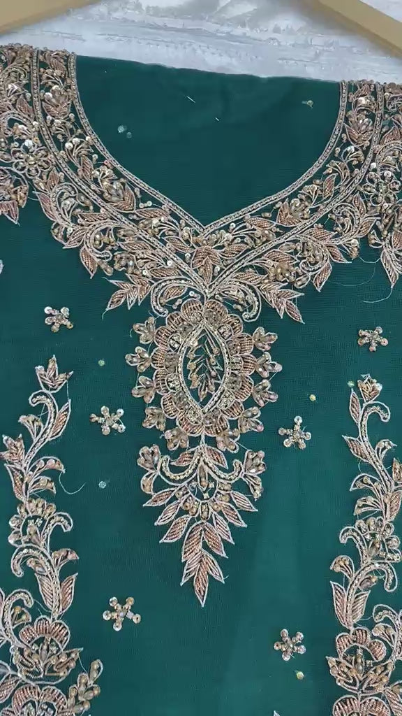 Premium Breeza Net Party Wear Unstitched Suit – Available in 5 Colors